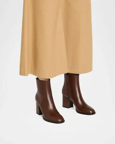 Valentino Garavani 75mm Fawcette Leather Ankle Boots | Thumbnail 2 Valentino Garavani 75mm Fawcette Leather Ankle Boots | Thumbnail 2