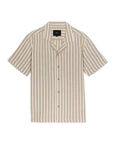 Rails Men 's Fielder Multi-Stripe Cotton Camp Shirt | Thumbnail 1 Rails Men 's Fielder Multi-Stripe Cotton Camp Shirt | Thumbnail 1