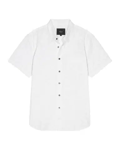 RAILS Men's Hale Cotton Floral-Embroidered Short-Sleeve Shirt | Thumbnail 1