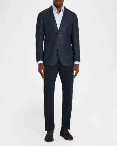 Sartorio Men's Textured Solid Single-Breasted Sport Coat | Thumbnail 2
