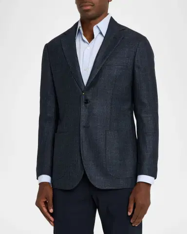 Sartorio Men's Textured Solid Single-Breasted Sport Coat | Thumbnail 4