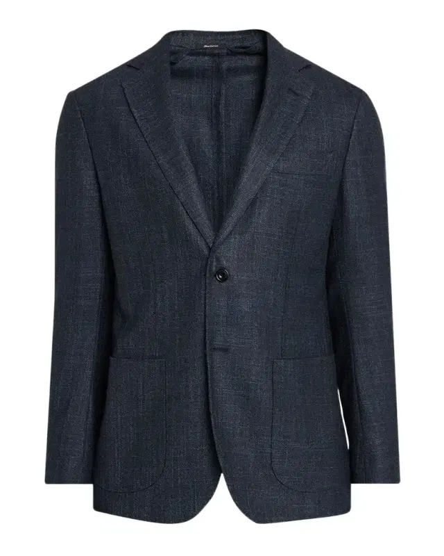 Sartorio Men 's Textured Solid Single-Breasted Sport Coat