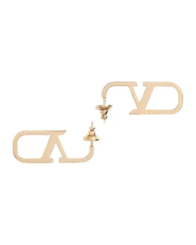 Valentino Garavani VLogo Signature Crystal Earrings