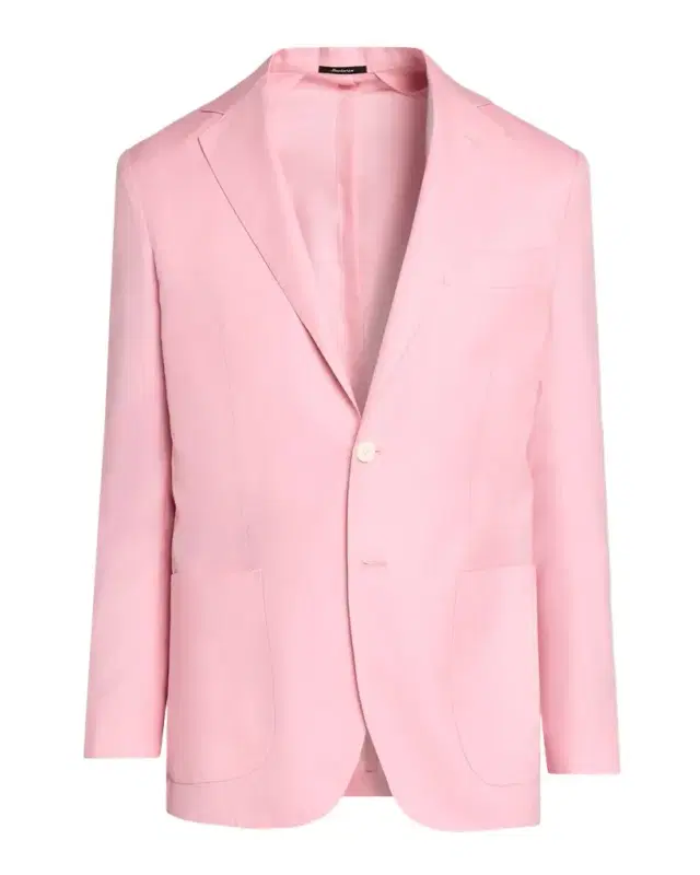 Sartorio Men 's Solid Cashmere and Silk Single-Breasted Sport Coat