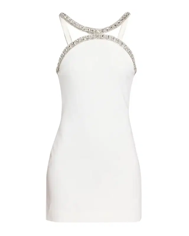 Retrofete Ailsa Embellished Mini Dress