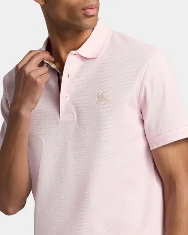 Burberry Men's Eddie EKD Cotton Polo Shirt | Thumbnail 5 Burberry Men's Eddie EKD Cotton Polo Shirt | Thumbnail 5