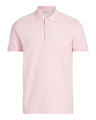 Burberry Men's Eddie EKD Cotton Polo Shirt | Thumbnail 1 Burberry Men's Eddie EKD Cotton Polo Shirt | Thumbnail 1