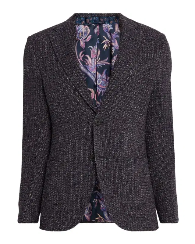 Etro Men 's Roma Boucle Single-Breasted Sport Coat