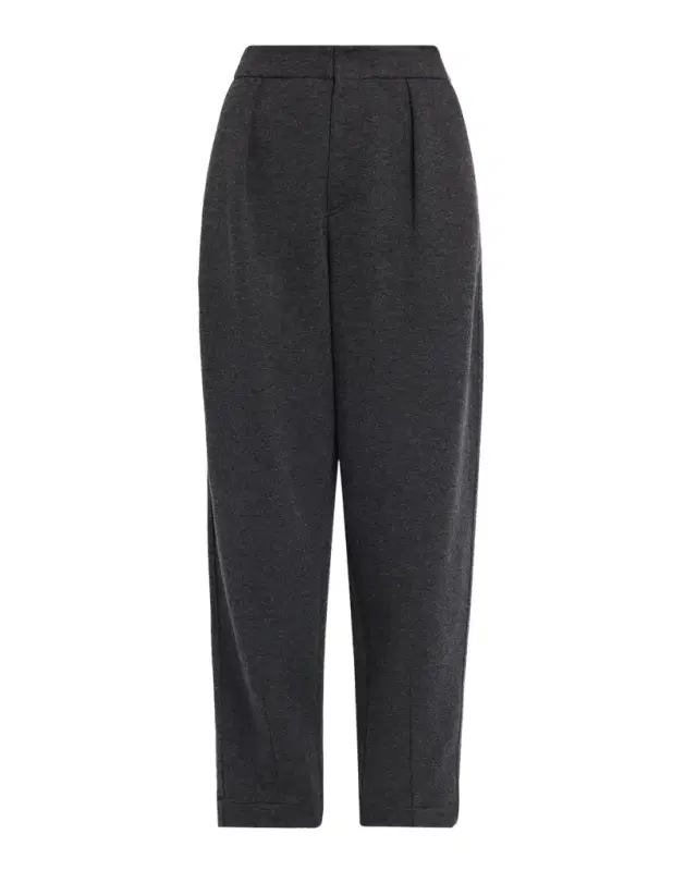 Brunello Cucinelli Pleated Tapered-Leg Ankle Sport Pants
