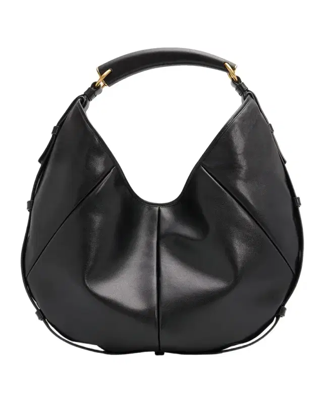 Saint Laurent Medium Mombasa Leather Hobo Bag