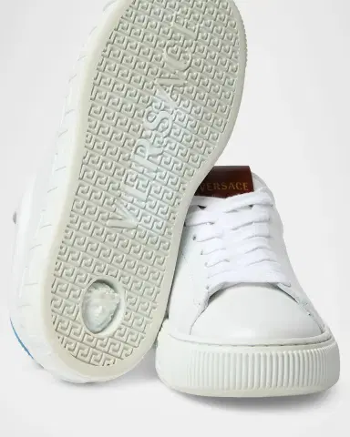 Versace Kid's Leather Sneakers, Toddlers/Kids | Thumbnail 3