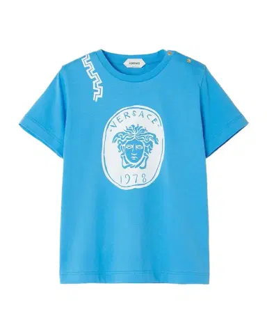 Versace Boy's Medusa Cotton Jersey T-Shirt | Thumbnail 1