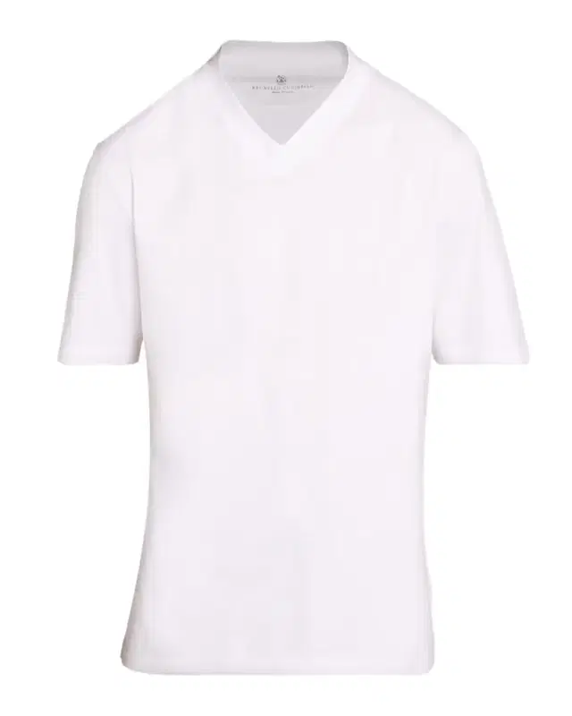 Brunello Cucinelli Men 's Cotton V-Neck T-Shirt