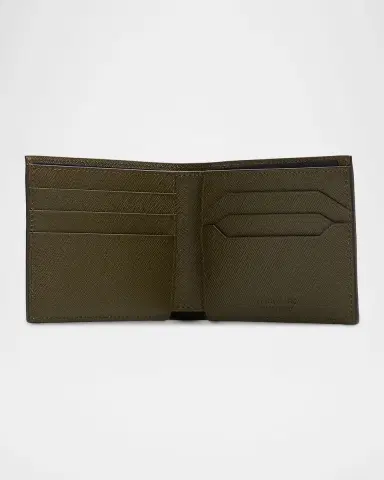 Montblanc Men 's Sartorial Leather Bifold Wallet | Thumbnail 3