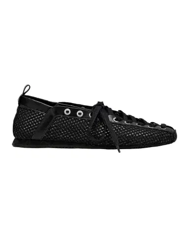 Ganni Sporty Ballerina Mesh Flats | Thumbnail 3