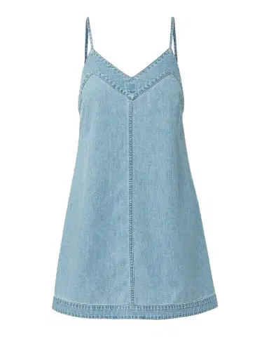 Veronica Beard Chapmond Denim A-Line Mini Dress | Thumbnail 1 Veronica Beard Chapmond Denim A-Line Mini Dress | Thumbnail 1