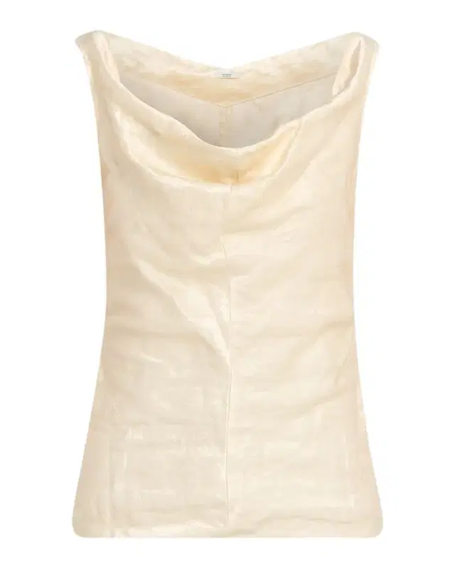 FForme Lowe Cowl-Neck Crinkled Top