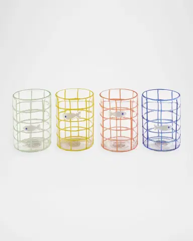 Jonathan Adler Amalfi 12.9 oz. Glasses, Set of 4 | Thumbnail 5