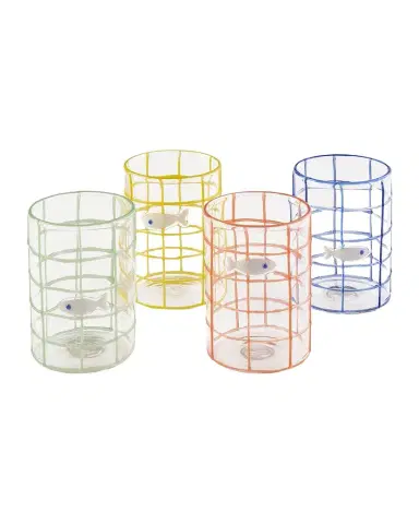 Jonathan Adler Amalfi 12.9 oz. Glasses, Set of 4 | Thumbnail 1