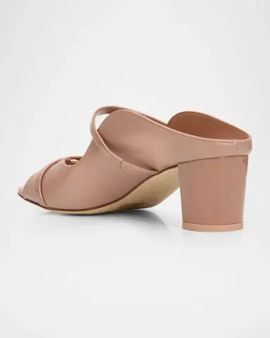 Malone Souliers 45mm Norah Mixed Leather Mule Sandals | Thumbnail 4 Malone Souliers 45mm Norah Mixed Leather Mule Sandals | Thumbnail 4