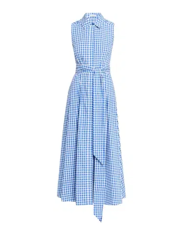Simkhai Genny Gingham Belted Midi Shirtdress | Thumbnail 1