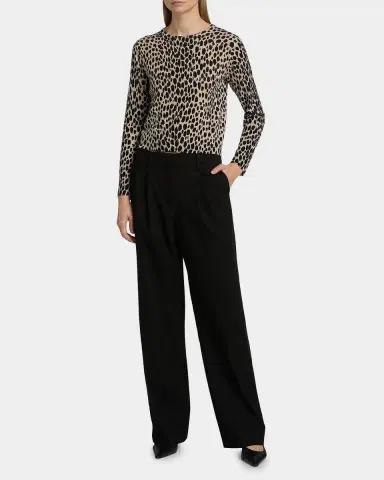 Nili Lotan Laevin Animal-Print Cashmere Cardigan | Thumbnail 2 Nili Lotan Laevin Animal-Print Cashmere Cardigan | Thumbnail 2