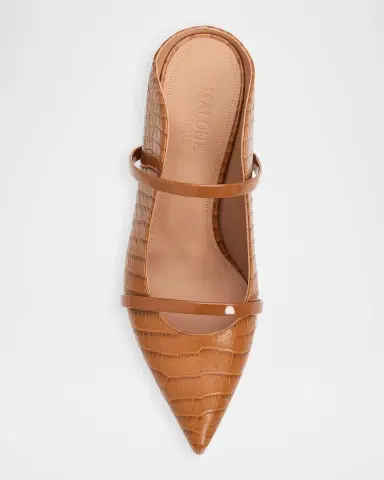 Malone Souliers 70mm Maureen Croc-Embossed Leather Mule Pumps | Thumbnail 6 Malone Souliers 70mm Maureen Croc-Embossed Leather Mule Pumps | Thumbnail 6