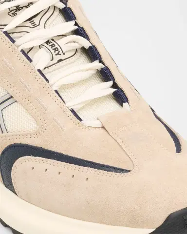 Burberry Men's Eclipse Nylon, Suede and Leather Sneakers | Thumbnail 3