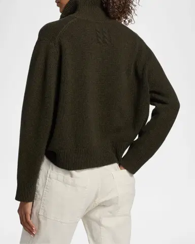 Nili Lotan Renata Collared Wool Sweater | Thumbnail 3 Nili Lotan Renata Collared Wool Sweater | Thumbnail 3