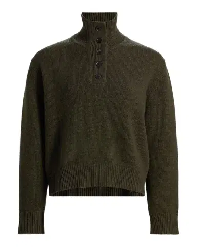Nili Lotan Renata Collared Wool Sweater | Thumbnail 1 Nili Lotan Renata Collared Wool Sweater | Thumbnail 1