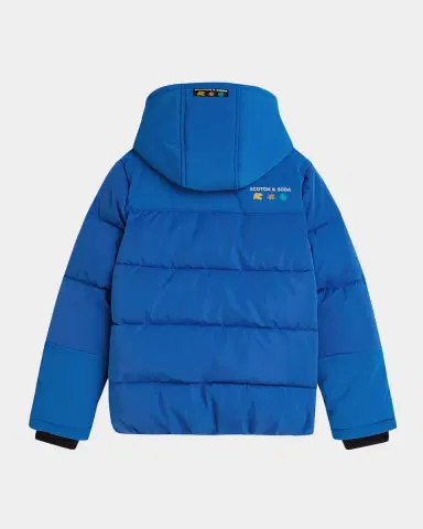 Scotch & Soda Boy's Short Puffer Jacket | Thumbnail 2 Scotch & Soda Boy's Short Puffer Jacket | Thumbnail 2