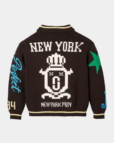 Marc Jacobs Varsity Knit Polo Sweater | Thumbnail 5 Marc Jacobs Varsity Knit Polo Sweater | Thumbnail 5