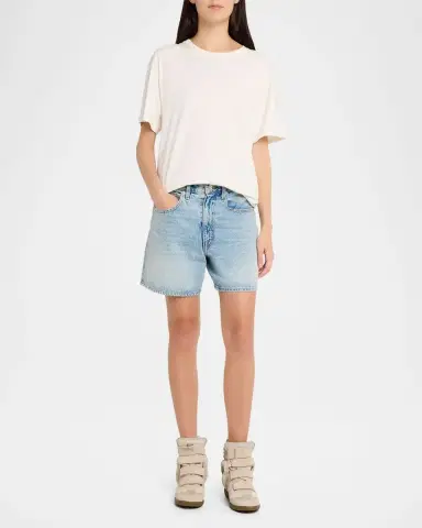 Isabel Marant Bekett Leather & Suede High-Top Platform Sneakers | Thumbnail 3