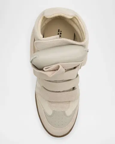 Isabel Marant Bekett Leather & Suede High-Top Platform Sneakers | Thumbnail 6