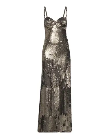 L'Agence Sayla Bias-Cut Sequined Gown | Thumbnail 1 L'Agence Sayla Bias-Cut Sequined Gown | Thumbnail 1