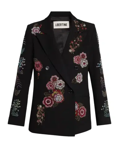 Libertine Colette Embellished Double-Breasted Jacket | Thumbnail 1 Libertine Colette Embellished Double-Breasted Jacket | Thumbnail 1