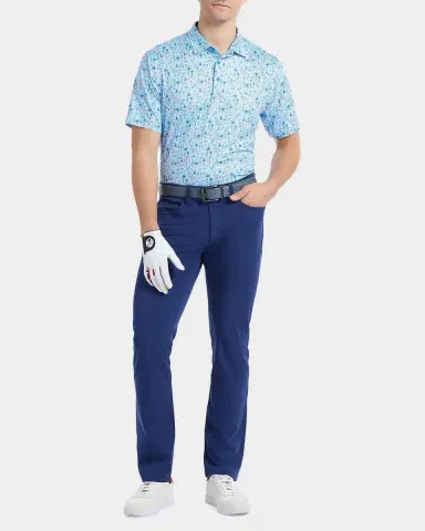 Robert Graham Coastal Vibes Performance Knit Polo Shirt | Thumbnail 2 Robert Graham Coastal Vibes Performance Knit Polo Shirt | Thumbnail 2
