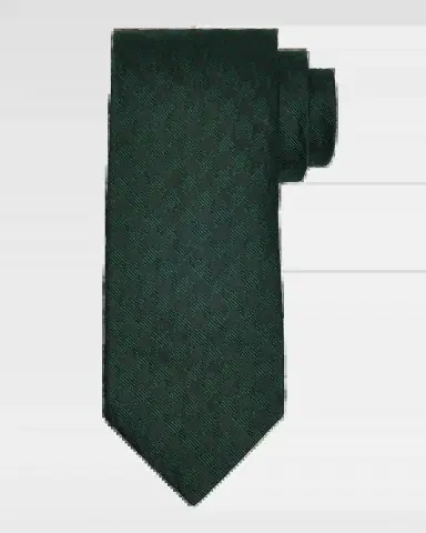 Tom Ford Men's Textured Tonal Jacquard Linen Tie | Thumbnail 2 Tom Ford Men's Textured Tonal Jacquard Linen Tie | Thumbnail 2