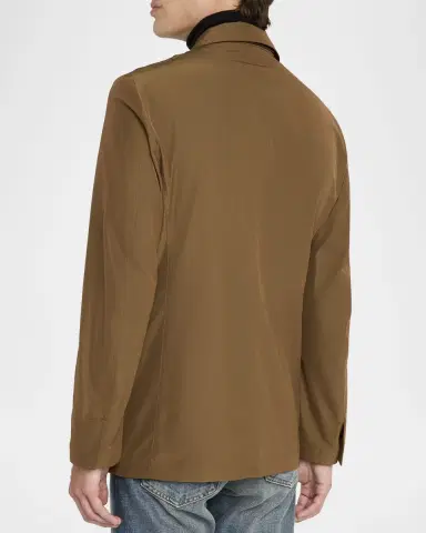 Tom Ford Men's Besom-Pocket Single-Breasted Blazer | Thumbnail 3 Tom Ford Men's Besom-Pocket Single-Breasted Blazer | Thumbnail 3