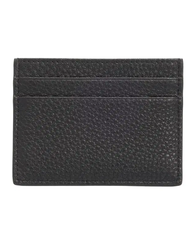 Dolce & Gabbana Men 's Leather Monogram Card Holder