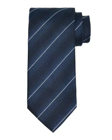 Tom Ford Men's Linen Diagonal Stripe Tie | Thumbnail 1 Tom Ford Men's Linen Diagonal Stripe Tie | Thumbnail 1