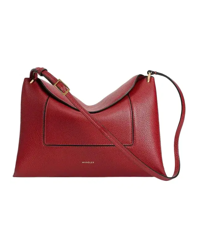 Wandler Penelope Slouch Leather Shoulder Bag