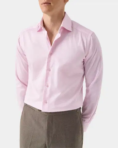 Eton Men's Striped Cotton-Blend Slim-Fit Shirt | Thumbnail 3