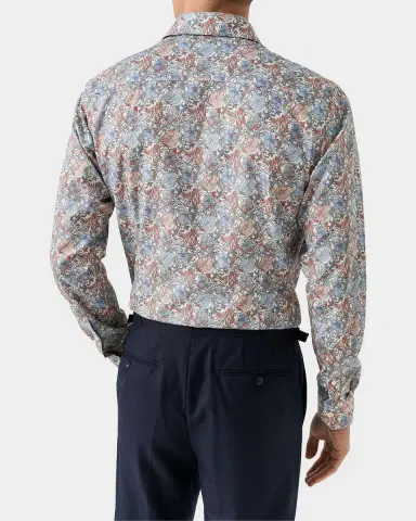 Eton Men's Slim-Fit Floral Twill Shirt | Thumbnail 2