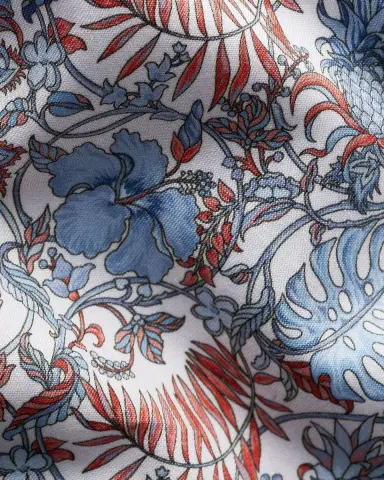 Eton Men's Slim-Fit Floral Twill Shirt | Thumbnail 5