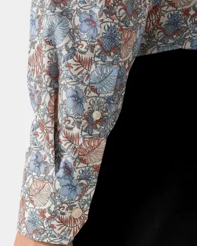 Eton Men's Slim-Fit Floral Twill Shirt | Thumbnail 8