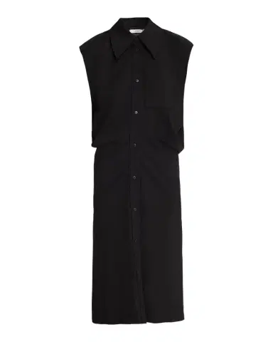 Co Cap-Sleeve Banana Cut Shirtdress | Thumbnail 1 Co Cap-Sleeve Banana Cut Shirtdress | Thumbnail 1