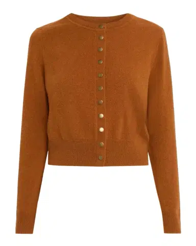 Isabel Marant Idesia Cashmere Crewneck Cardigan | Thumbnail 1
