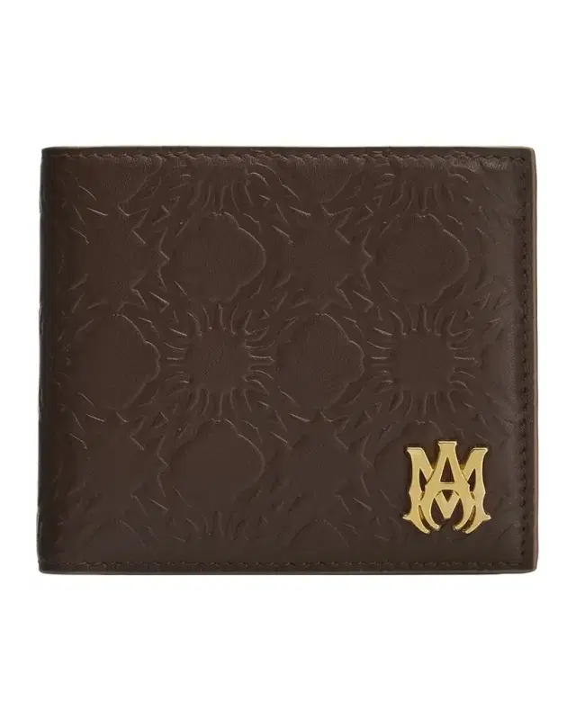 Amiri Men 's MA Quad Leather Bifold Wallet