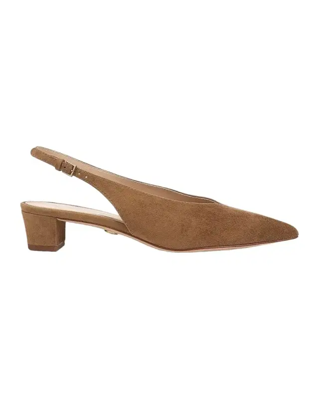 Veronica Beard Pamela Suede Slingback Pumps